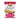 Image of Sunbelt Bakery's Raspberry Flavored Soft Baked Bars packaging. The front of the box features a whole-grain bar with a swirl of white glaze on top, revealing a vibrant raspberry filling. There are also two raspberries next to the bar. The packaging is marked with 'Made with Whole Grain', contains 8 bars, and has a net weight of 11 oz (312g). The box is trimmed with a pink gingham pattern at the top and includes the Sunbelt Bakery logo with a background illustration of golden wheat.
