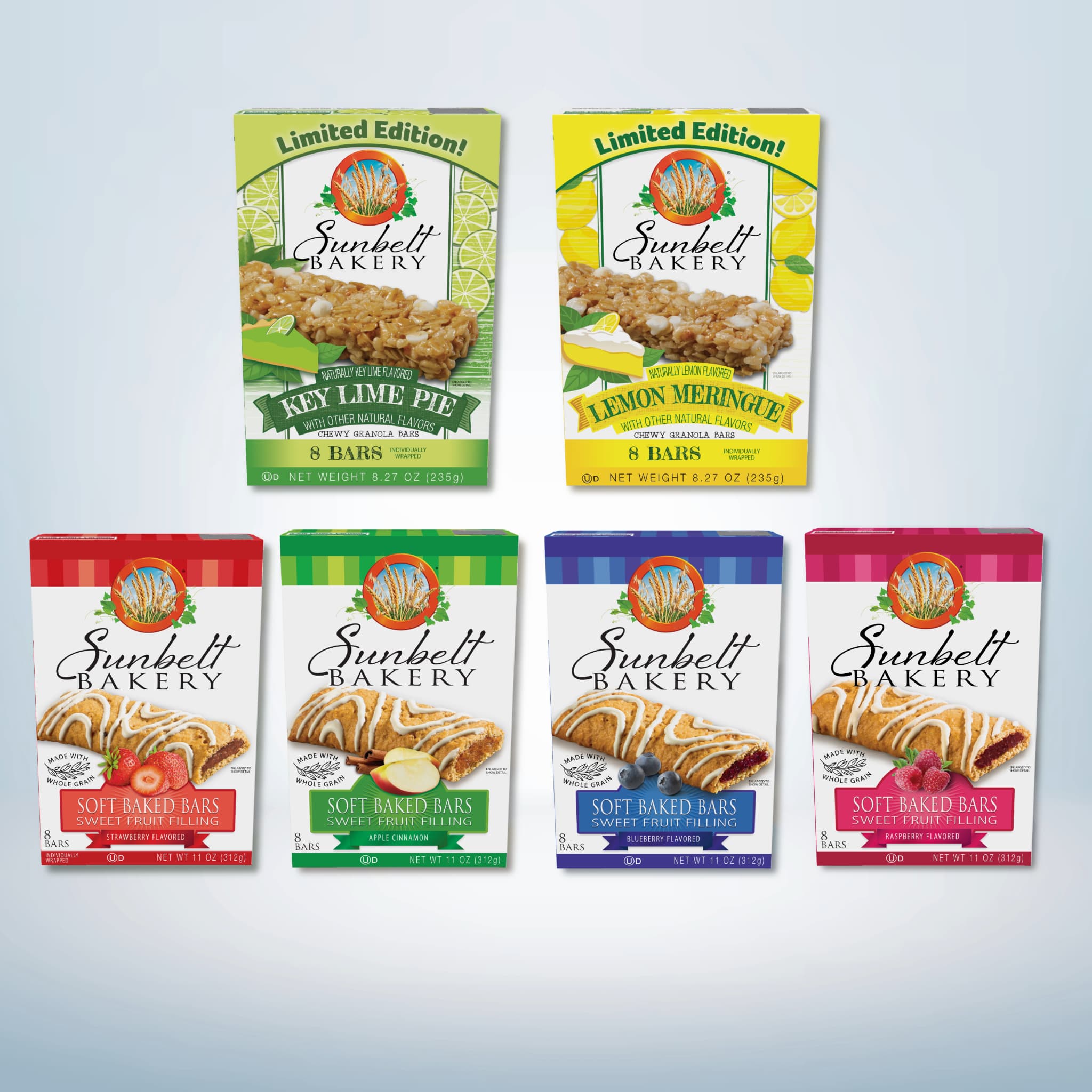 Spring Breakfast Sampler (6 cartons, 48 bars)