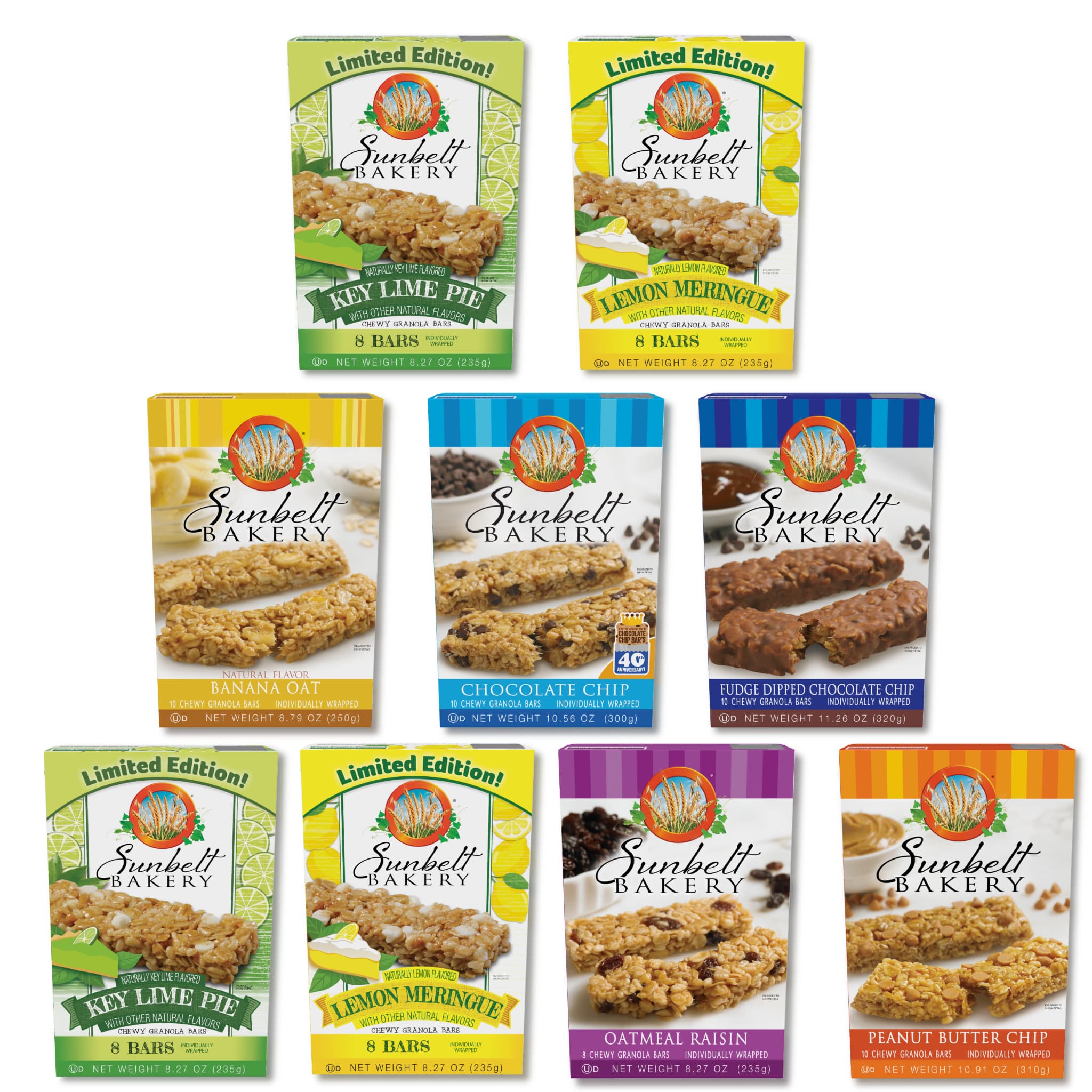 Springtime Snack Sampler (9 cartons, 80 bars)